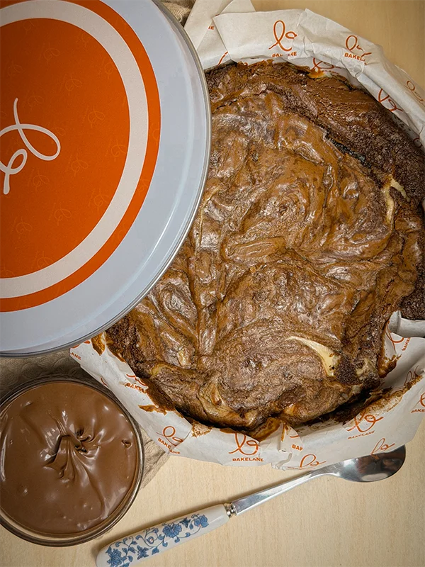 Nutella Brownie Cheesecake